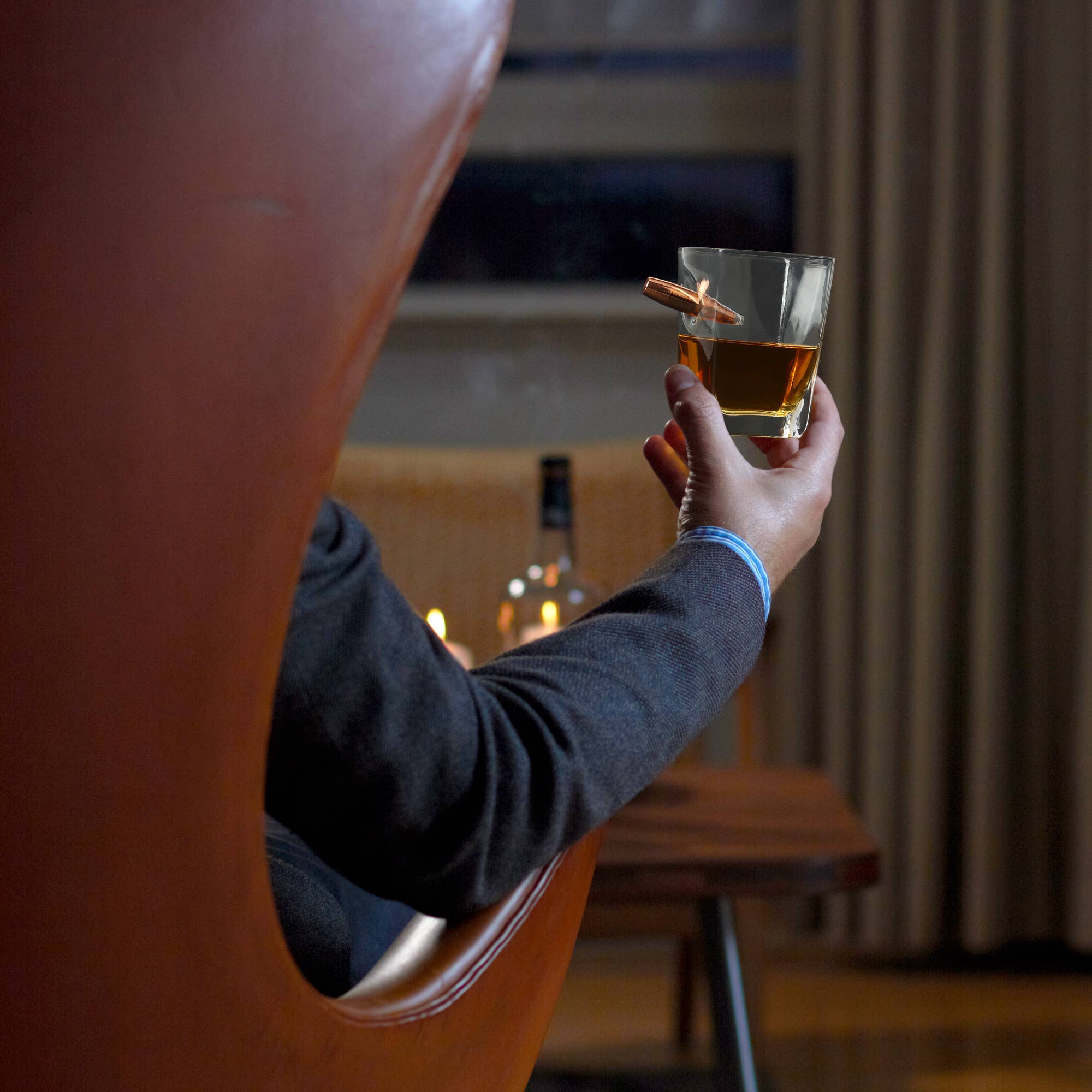 Bullet Proof Whiskey Glass