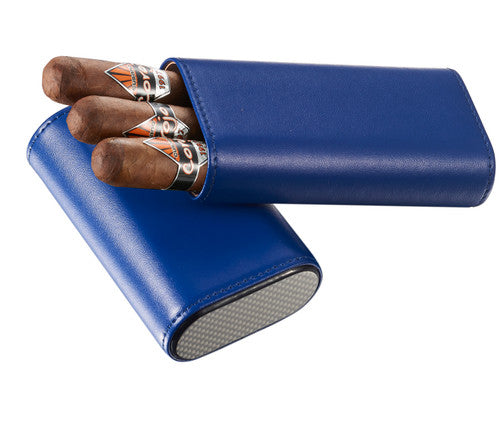 Genuine Top Grain Leather Cigar Case