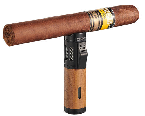 Artemis Wooden Triple Torch