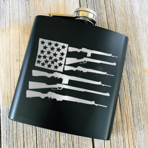 Freedom Flag Flask