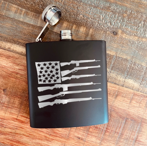 Freedom Flag Flask