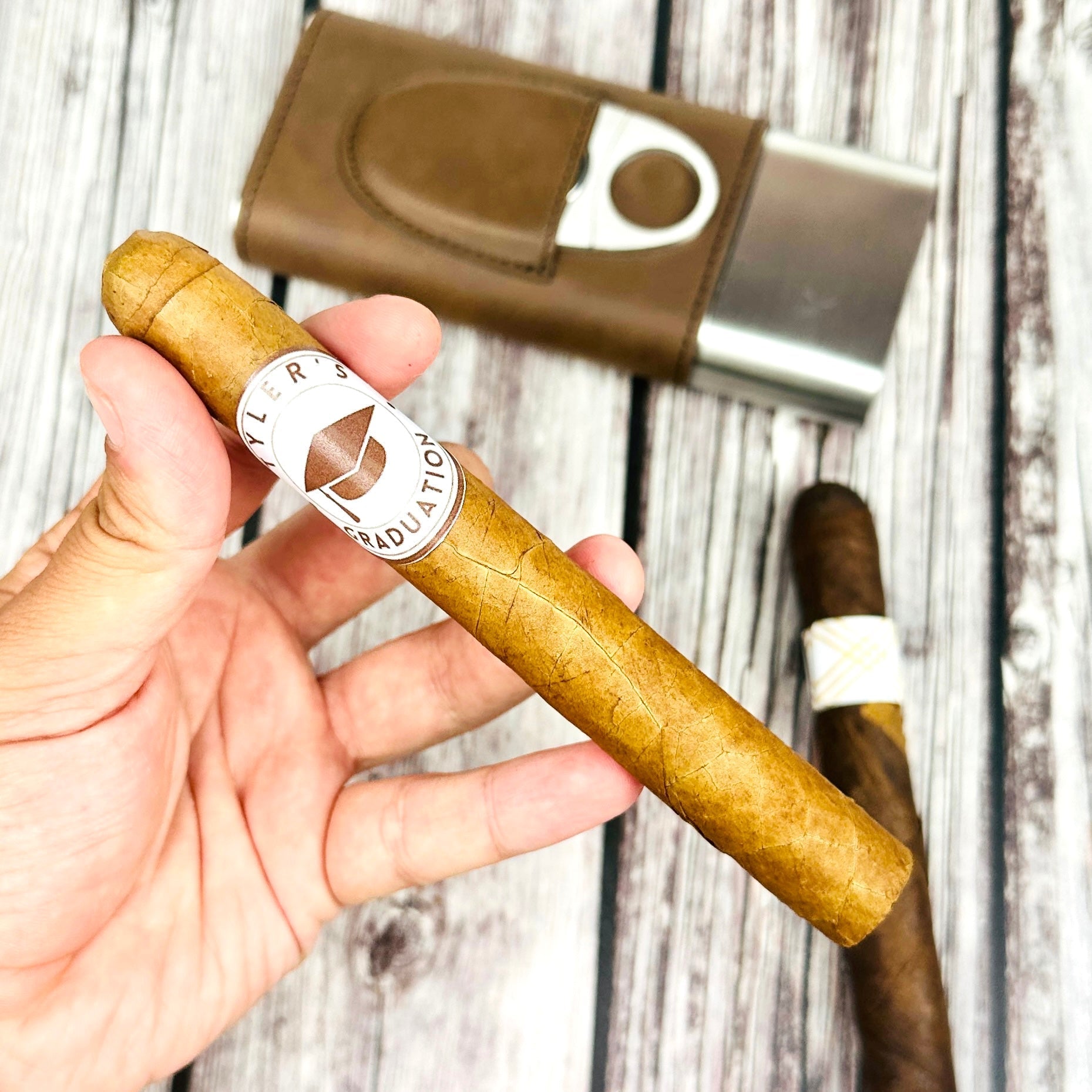 Graduate Cigar Label 