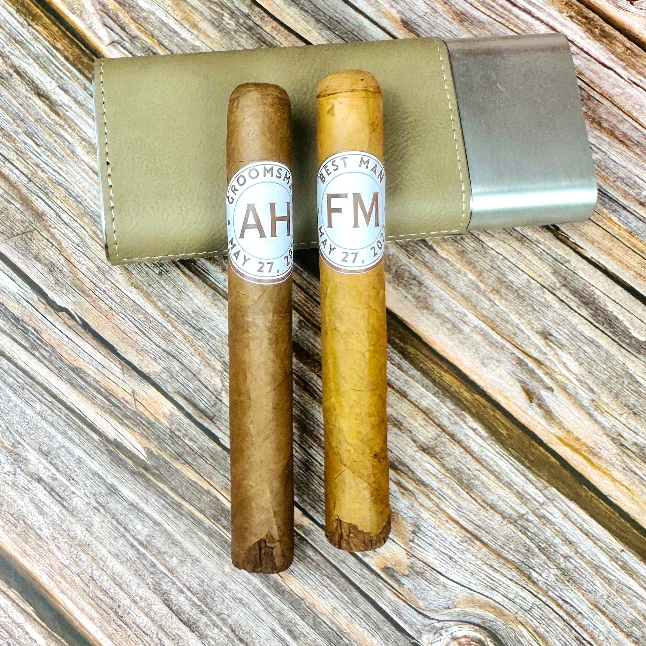 Wedding Party Cigar Labels 