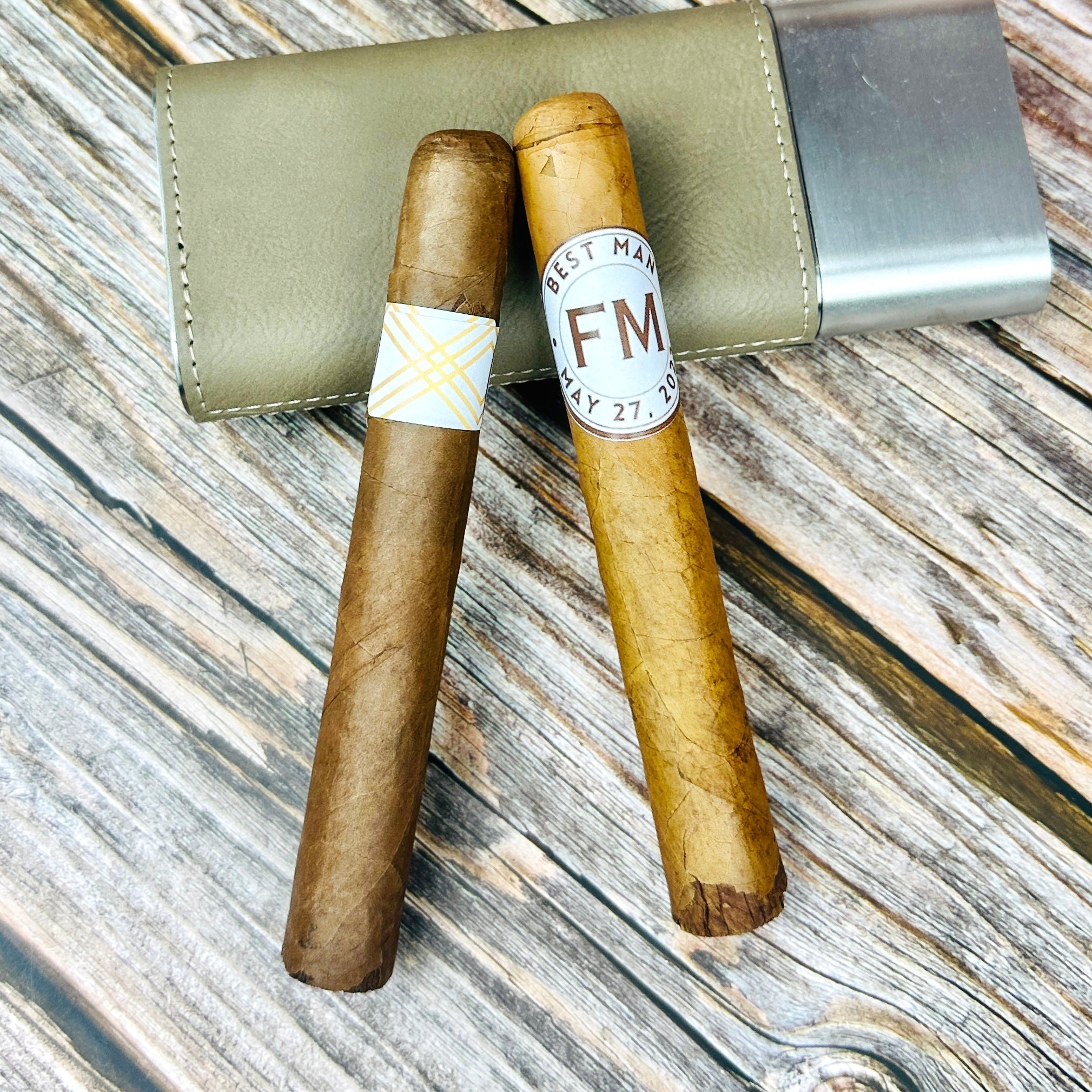 Wedding Party Cigar Labels 
