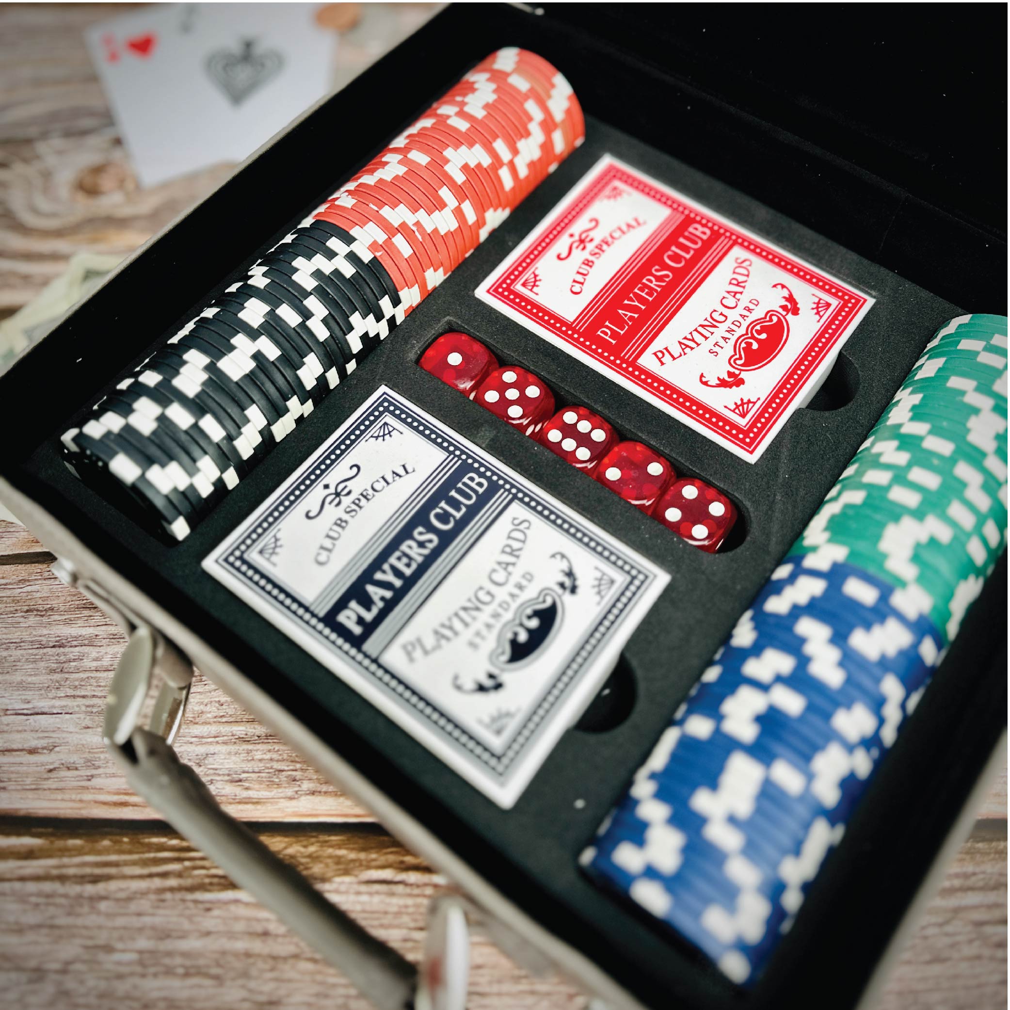 Personalized Poker Set 
