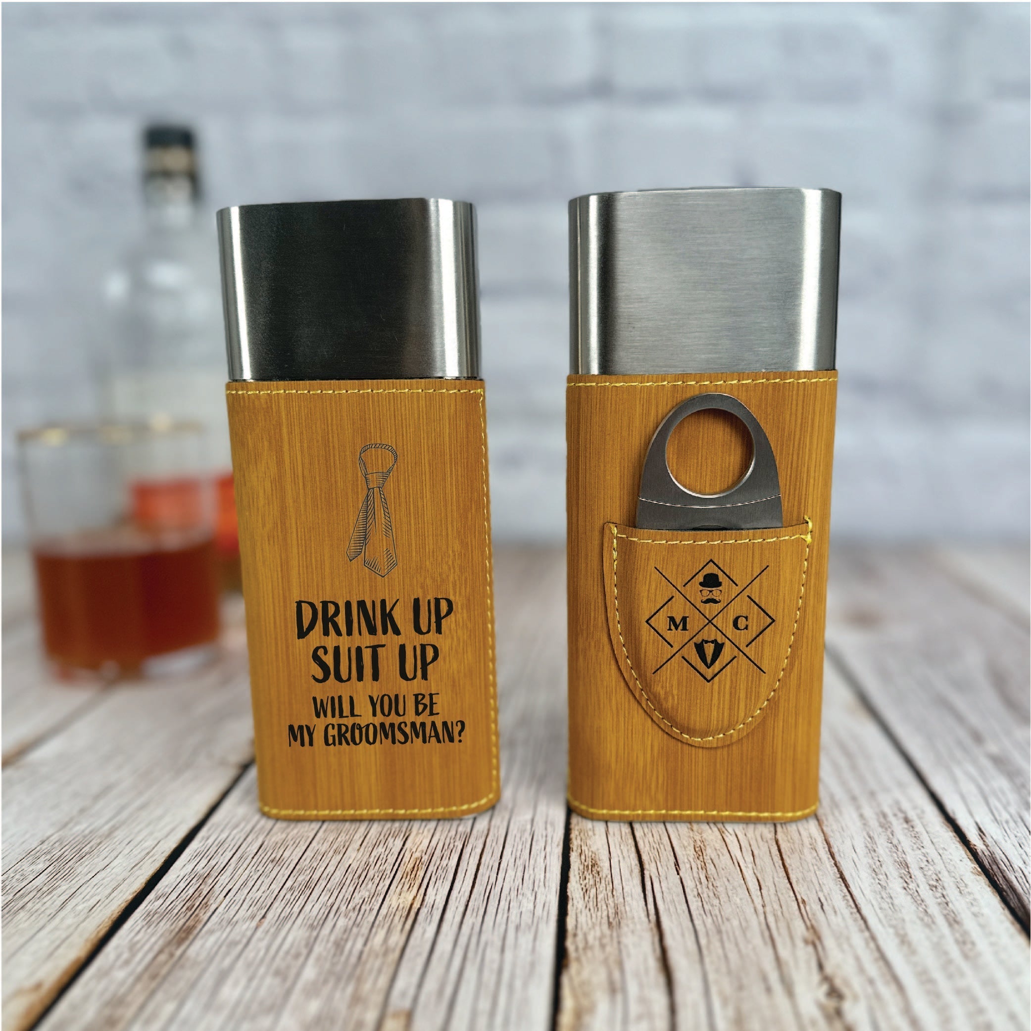 Puff And Swig Groomsmen Proposal 